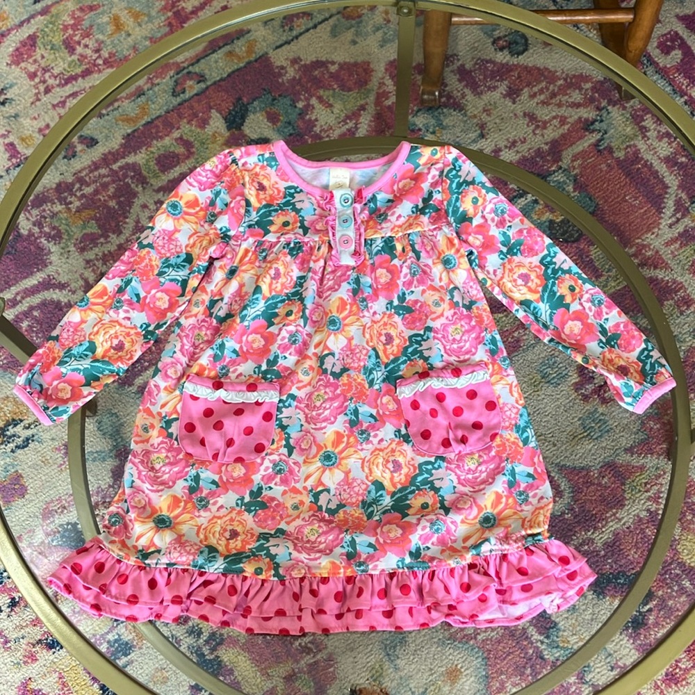 Matilda Jane Pink and Red Casual Dress